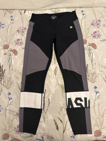 Asics Tights Gr. M, Schwarz/Grau
