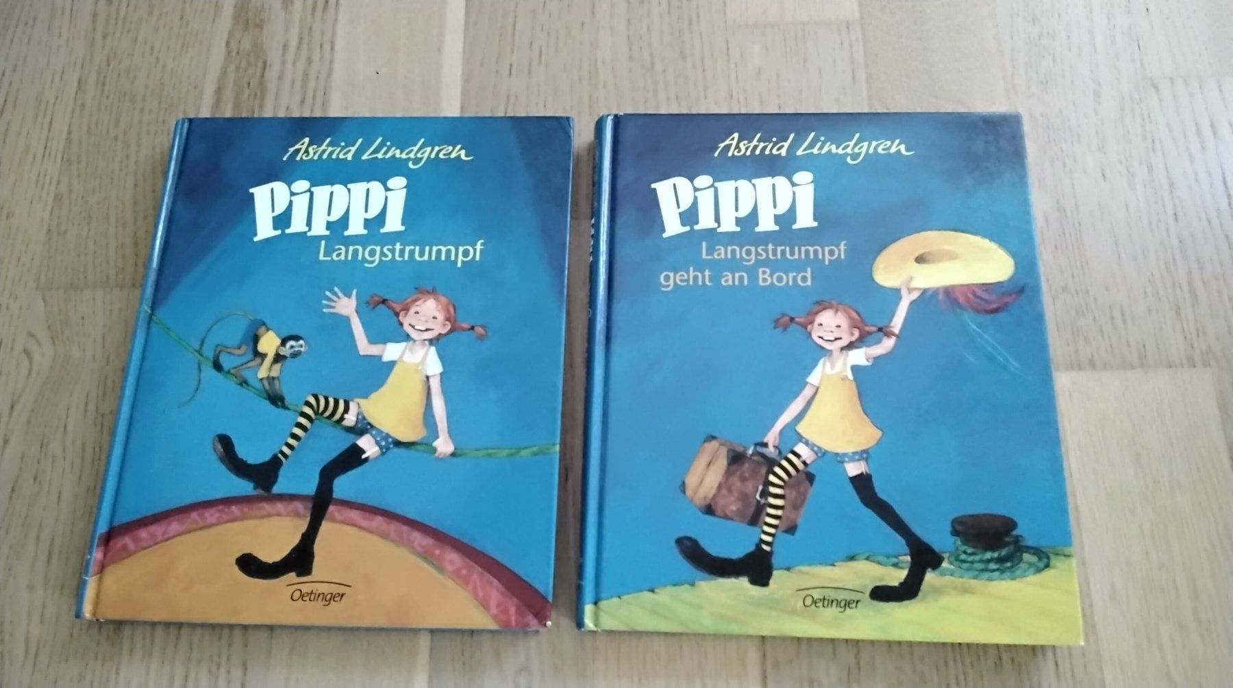 Bücher: 2 Pippi Langstrumpf  (Astrid Lindgren) – Gebraucht aus Steinhausen von pinu09