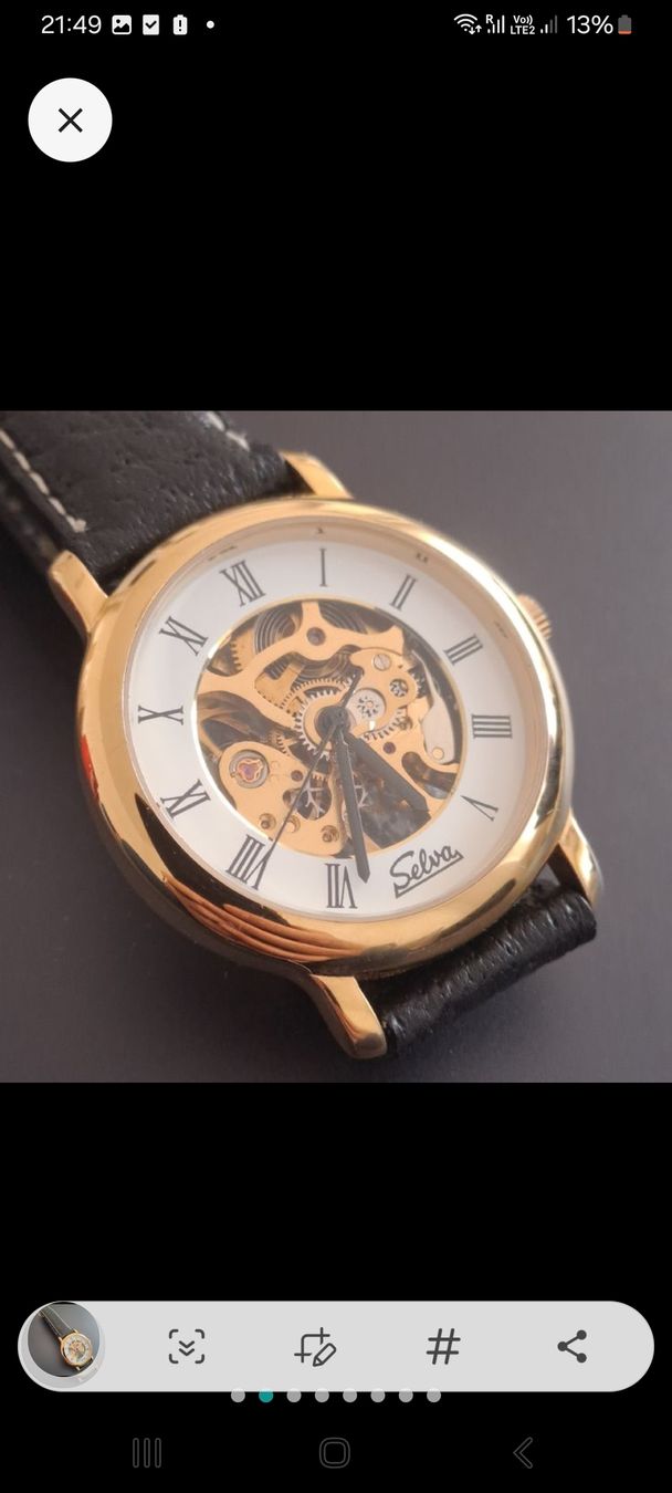 Uhren: Herrenuhr Skeleton  – Gebraucht aus Neuhausen am Rheinfall von Waly... 1