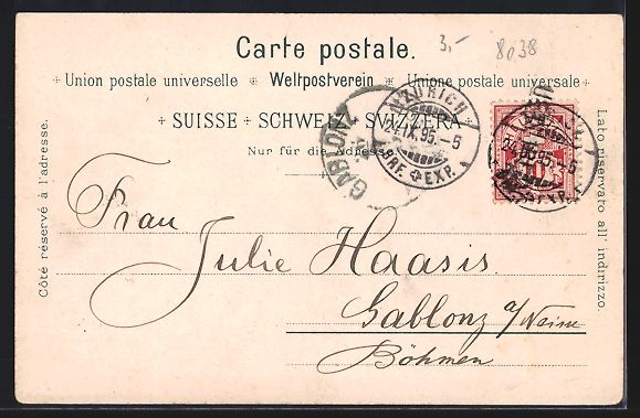 Cartoline postali: Vorläufer-Lithographie Uetliberg bei Z – Usato da Berlin venduto da bartko-reher 1