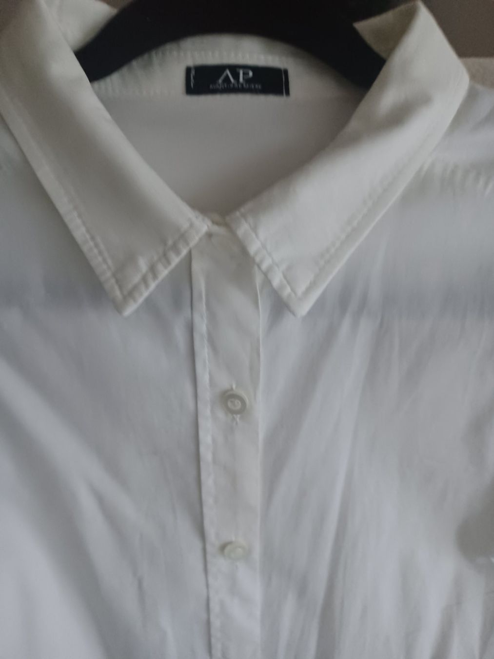Camicette: Chemise blanche élégante avec plis dans le dos – Usato da Sion venduto da linda0106 3