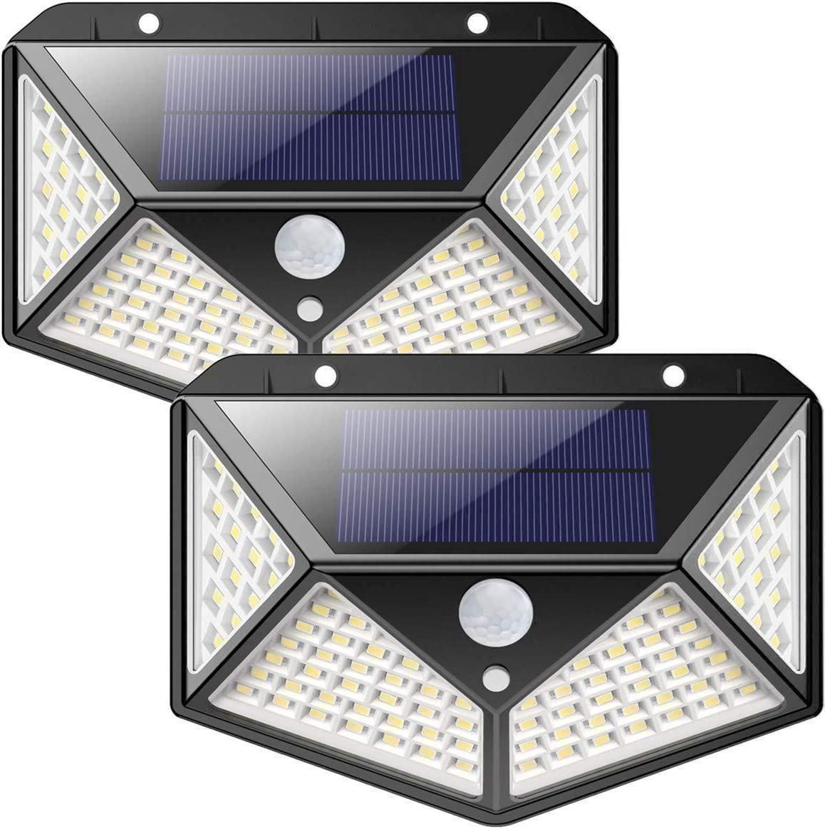 Lampade: 100 LED Solarleuchte mit Bewegungsmelder – Nuovo (secondo la descrizione) da Thun venduto da coverall 2