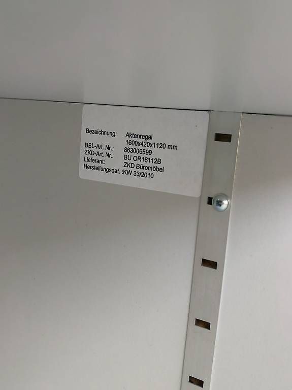 Scaffali: Aktenregal ZKD hellgrau – Usato da Fehraltorf venduto da Sato01 2