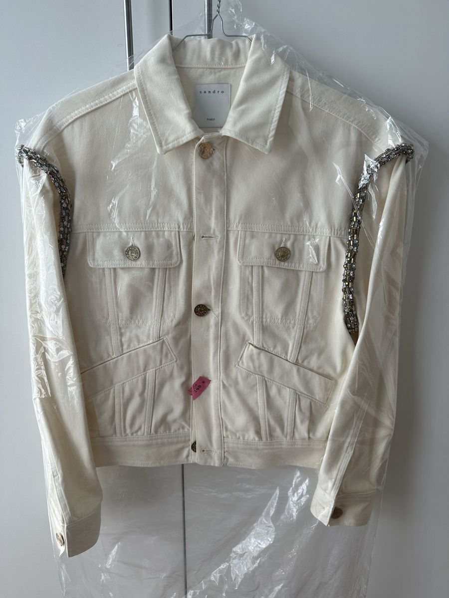 Sandro Giacche: Sandro denim jacket , size 34, perfect condition – Nuovo (secondo la descrizione) da Küssnacht am Rigi venduto da hor_dpb7 5