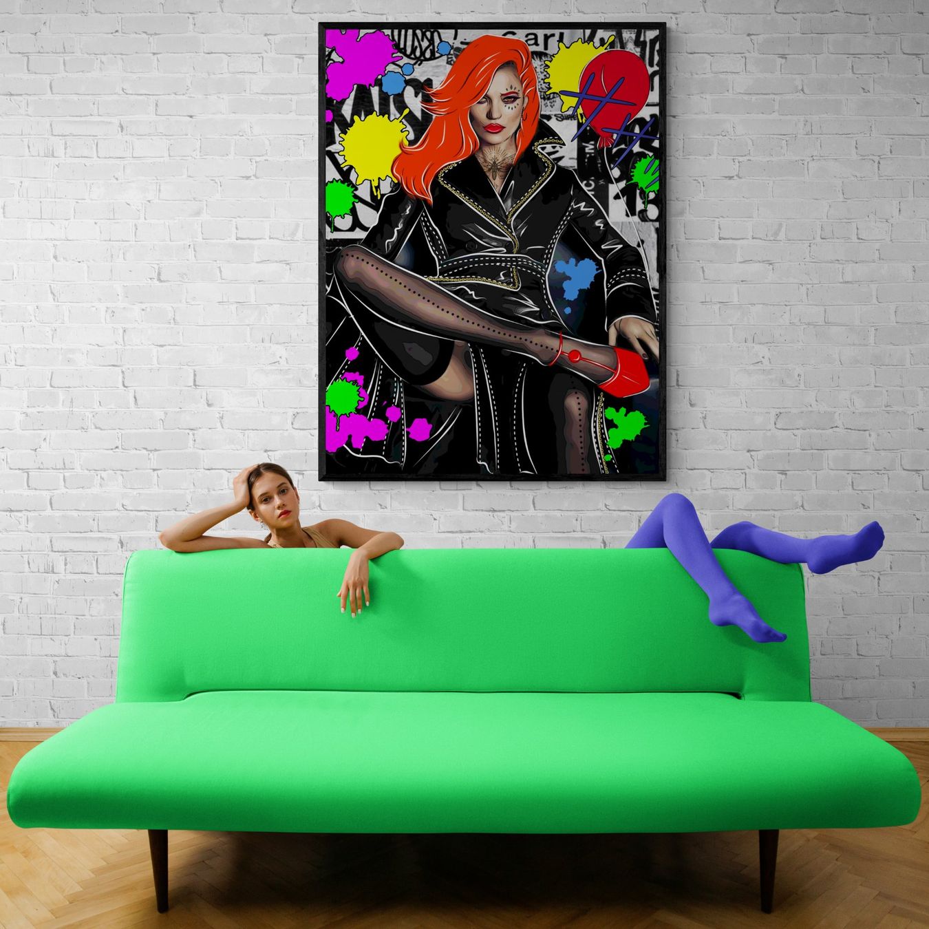 Foto & Immagini: Kate Moss - Pop Art Rebellion – Nuovo e nell'imballaggio originale da Hergiswil NW venduto da WonderprintsCH 1