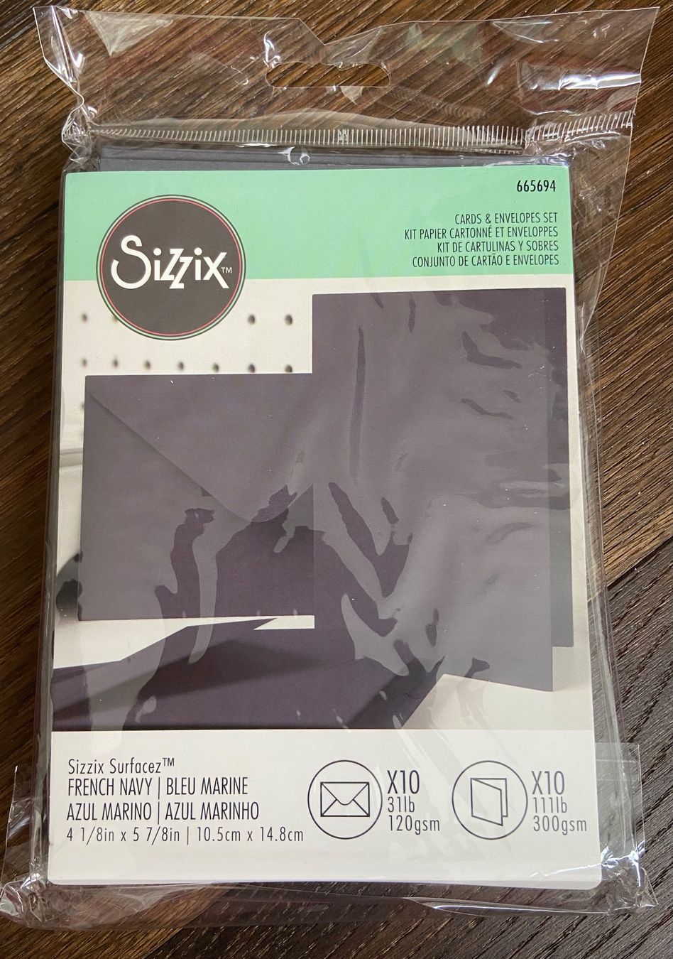 Sizzix Carta: Sizzix Karten und Couvert-Set – Nuovo e nell'imballaggio originale da Zürich venduto da Sunset69