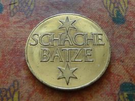 Jeton  " Schache Batze  /  T   ( étoiles ) "   (H)