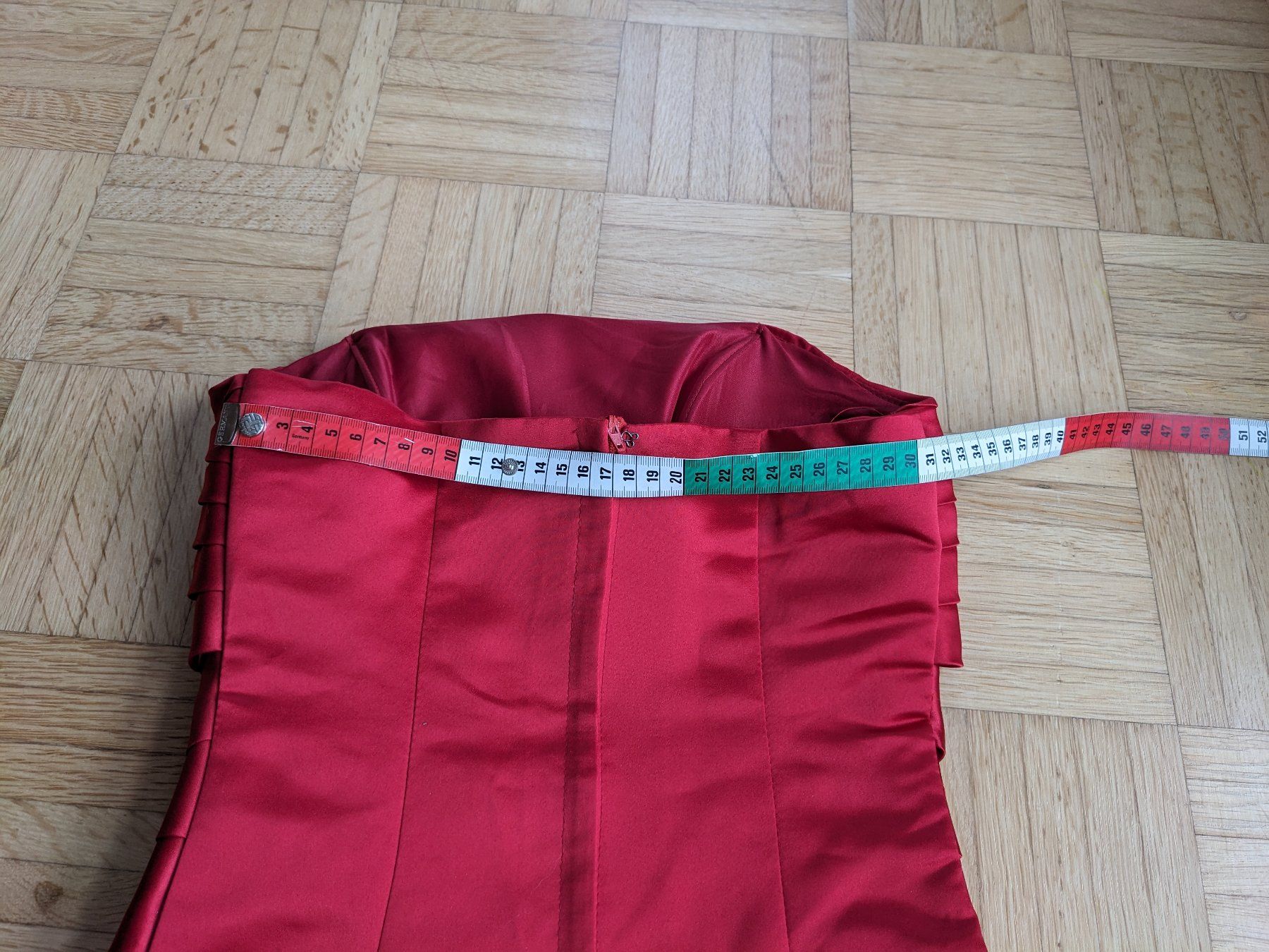 Vestiti: trägerloses rotes Cocktailkleid XS – Nuovo (secondo la descrizione) da Lengnau AG venduto da Nathi88 5