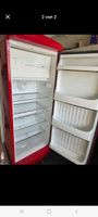 Kühlschrank Novamatic rot Retro Kühlgefrierkombination 140cm
