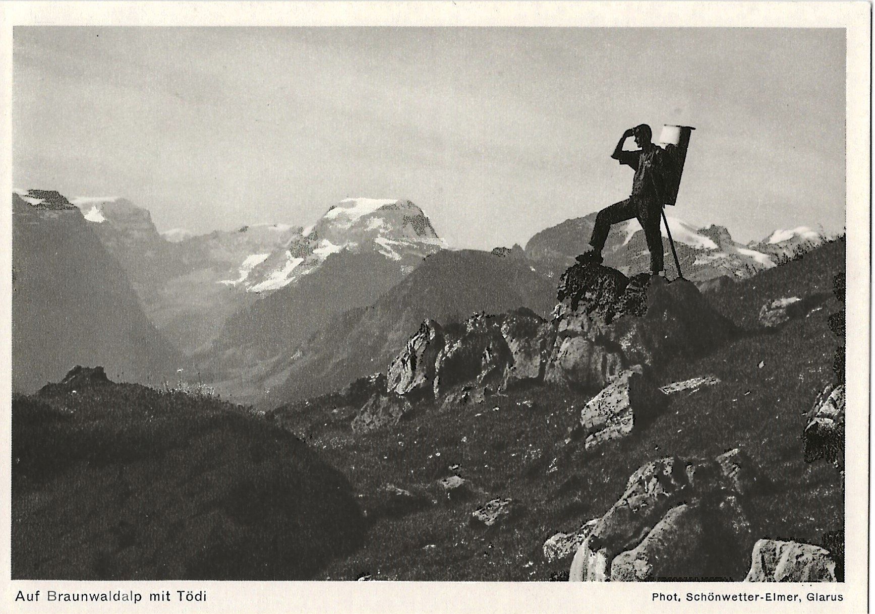 Cartoline postali: Braunwald, Schönwetter – Usato da Frauenfeld venduto da Merk52