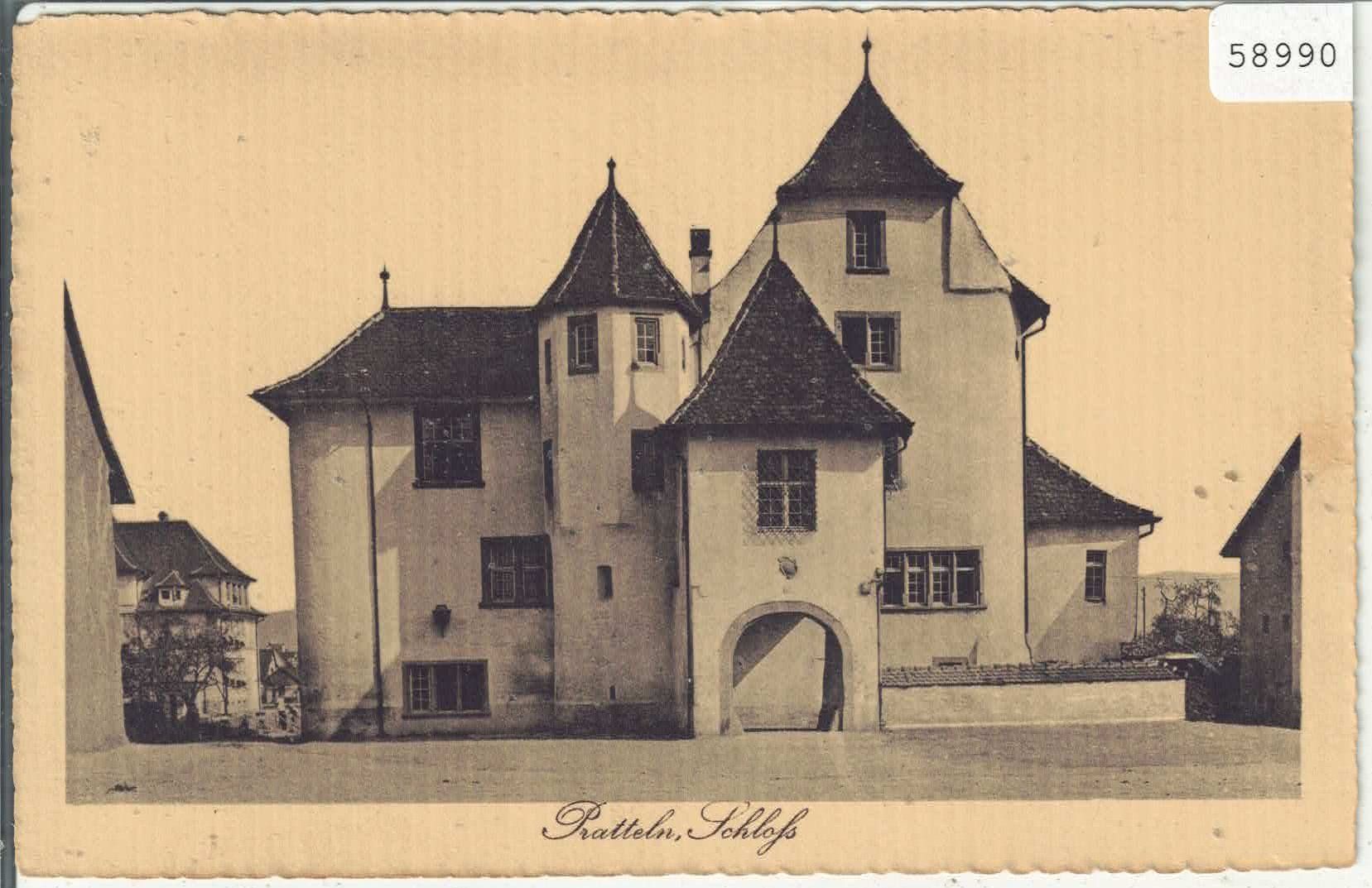 Ansichtskarten: Pratteln - Schloss – Gebraucht aus Ettingen von Kartenplanet