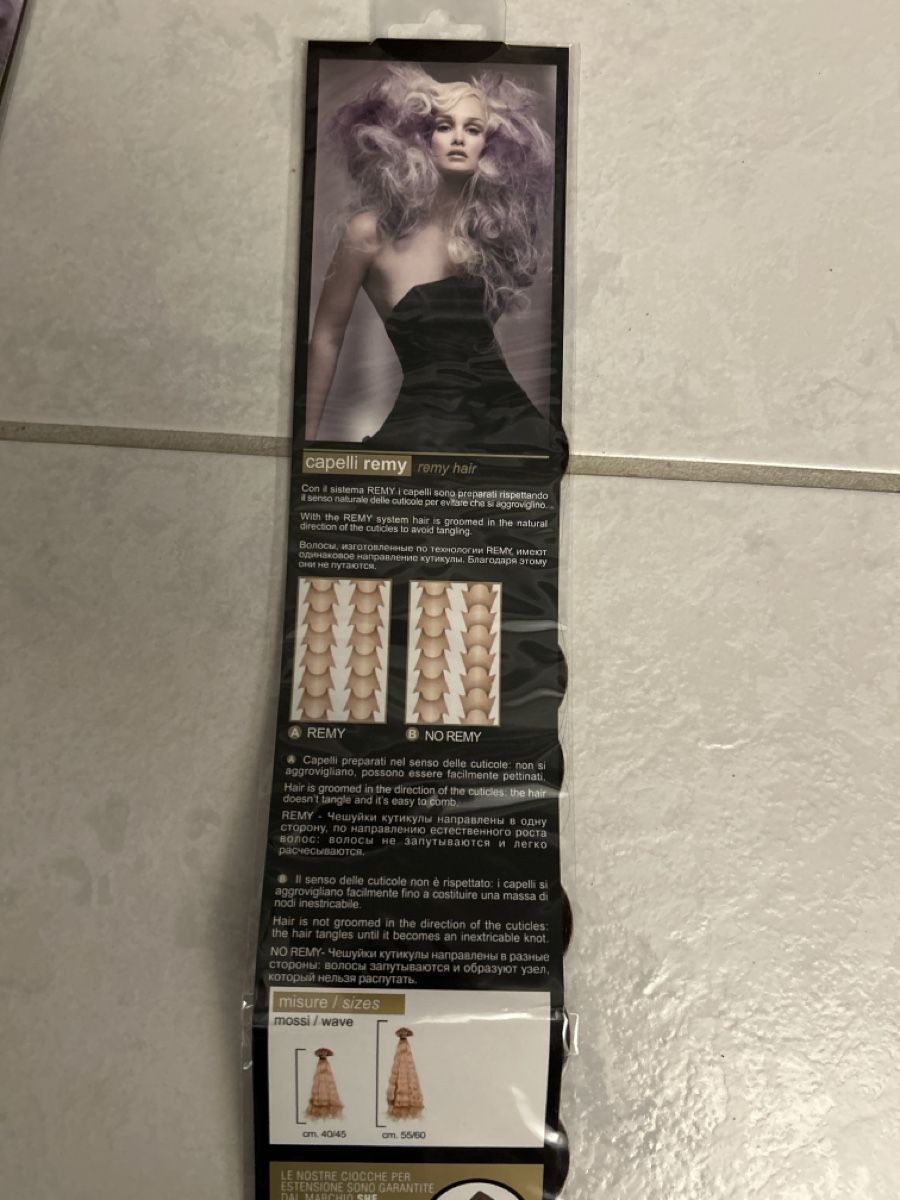 Perücken: Keratin Bonding Haar Extensions - WAVY – Neu und originalverpackt aus Lostorf von Venice16 1