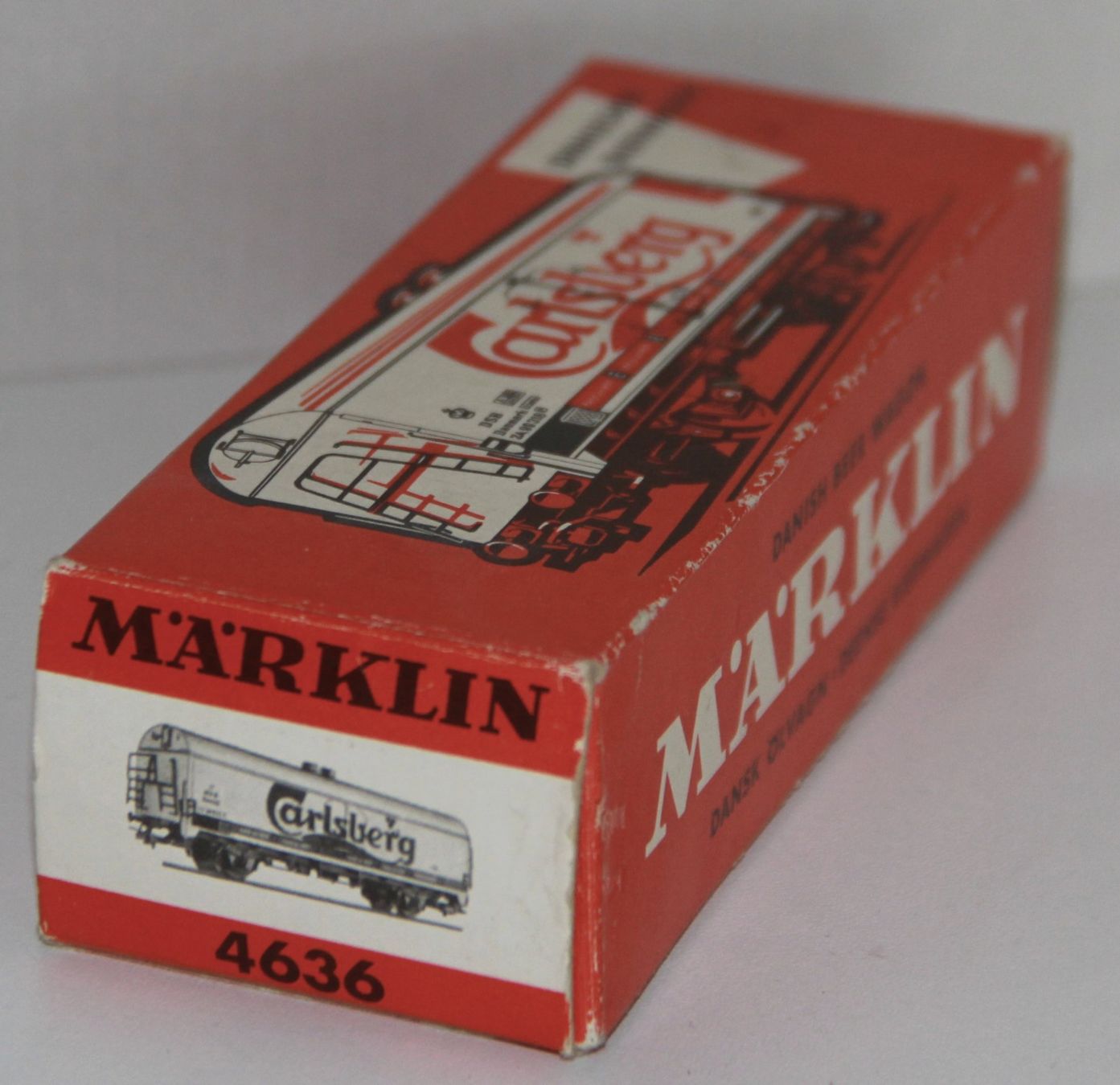 Märklin Modellini di ferrovie: Märklin 4636 - Bierwagen -  DSB Danmark - HO – Usato da Giebenach venduto da eurosportler 2