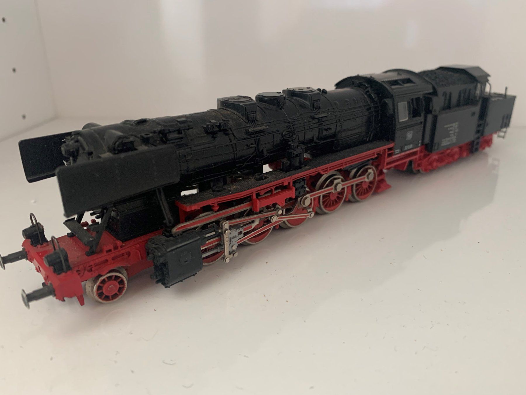 Fleischmann Modellini di ferrovie: Fleischmann BR 50 058 H0 AC 4363 – Usato da Volketswil venduto da zwitsch33