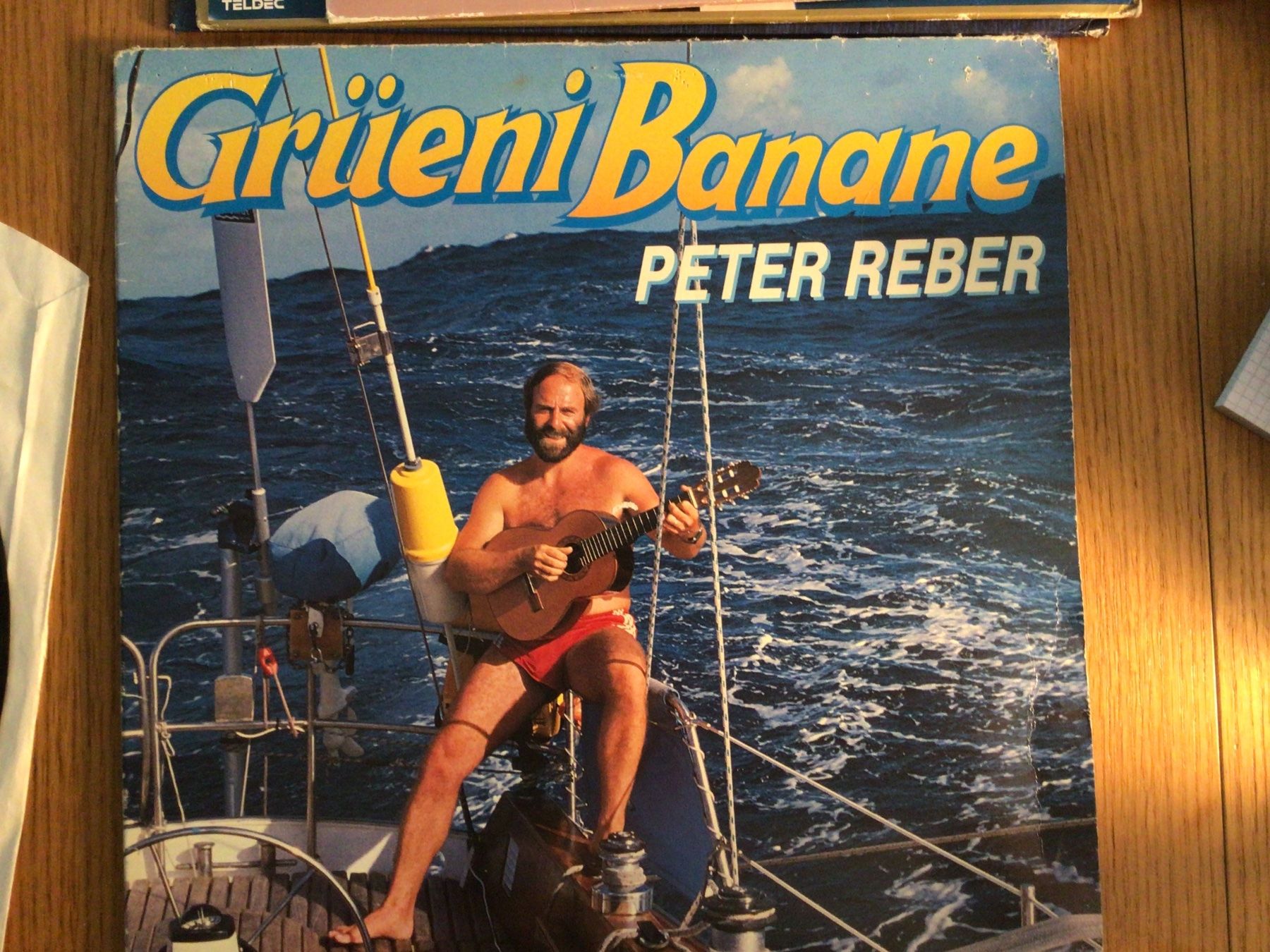 Schallplatten: PETER REBER, Grüeni Banane LP, 1985 – Gebraucht aus Steinach von Quarkie