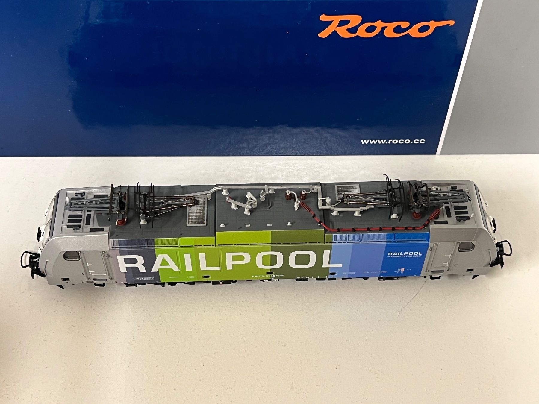 Roco Modelleisenbahnen: Roco 7510011 RAILPOOL H0 DC  Digital Sound – Neu und originalverpackt aus Geroldswil von TopTrain54 4