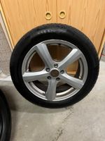 Winterräder Continental 215/55 R17 H mit Felgen, Top!
