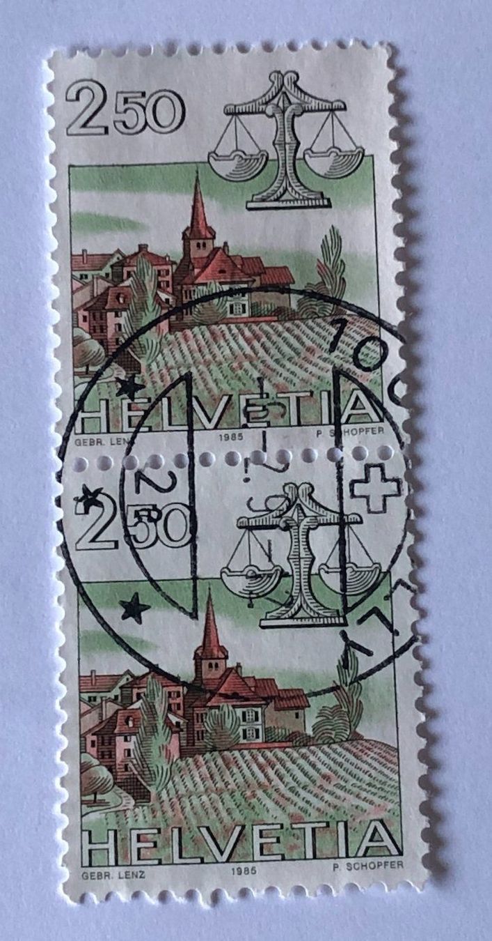 Tutti i francobolli: Nr.690 Paar  mit Vollstempel – Usato da Aarau venduto da Billa007