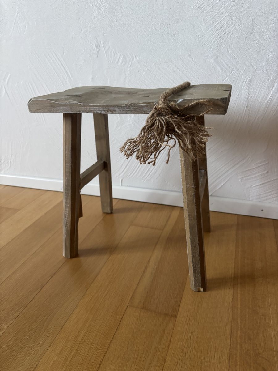 Sgabelli: Hocker aus recyceltem Holz  – Usato da Horgen venduto da kruemel777 2