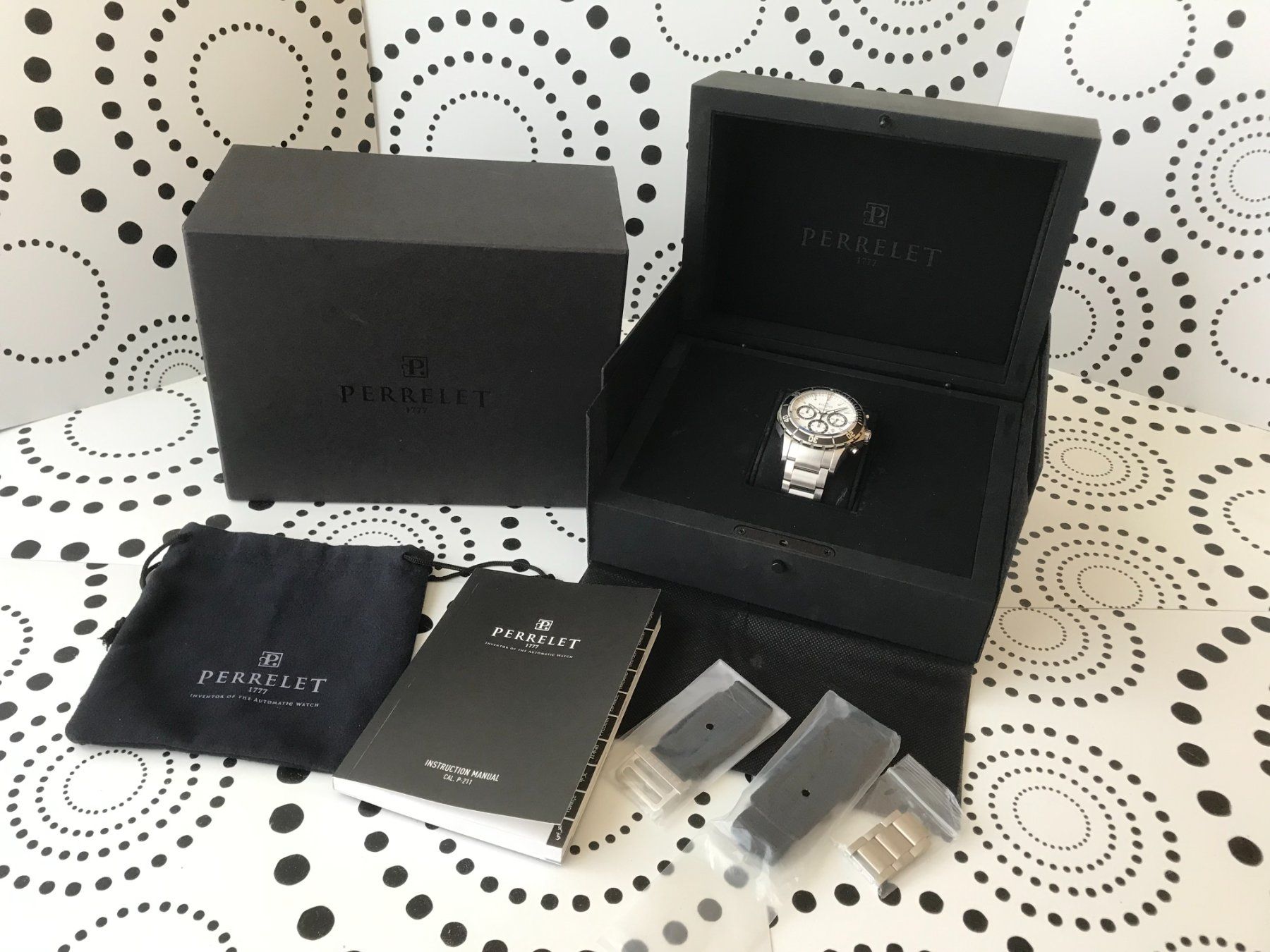 Perrelet Uhren: PERRELET SEACRAFT - CHRONOGRAPH AUTOMATIC DIVER - SWISS MADE – Gebraucht aus Epalinges von watchforyou 2