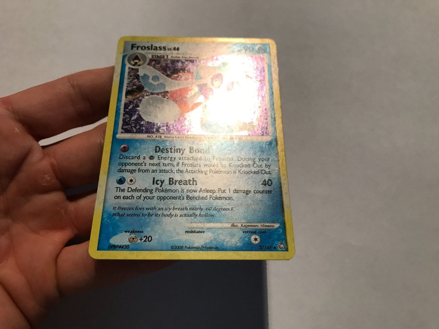 Pokémon Sammelbilder & Trading cards: Froslass holo bleed – Gebraucht aus Hagendorn von Pokecollectorch 3