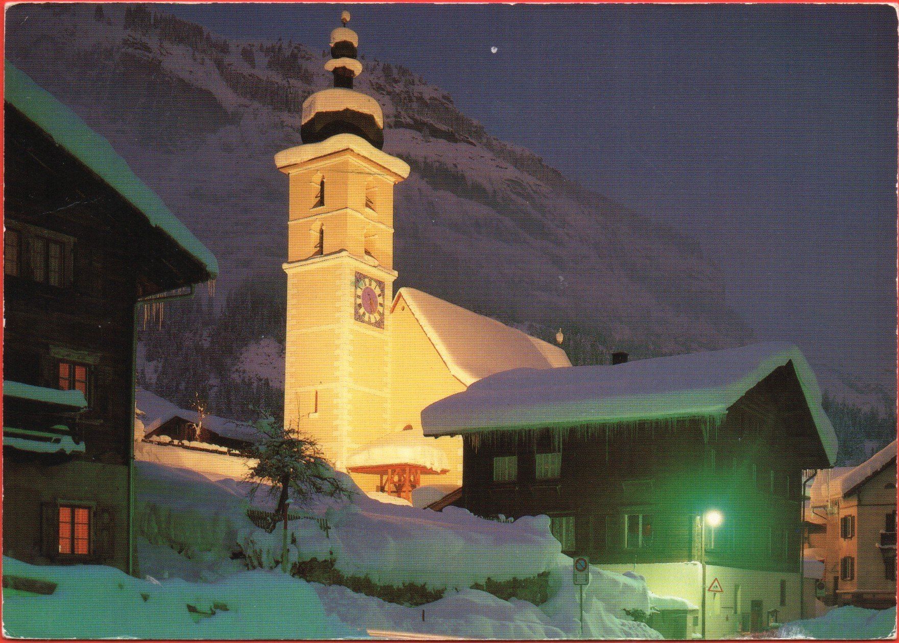 Cartes postales: FLIMS Dorfkirche – D'occasion à Jona par philajona