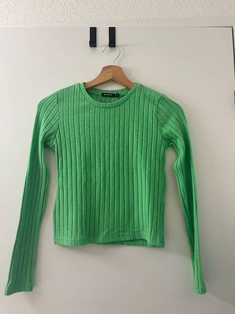 Cropped Pullover grün, S
