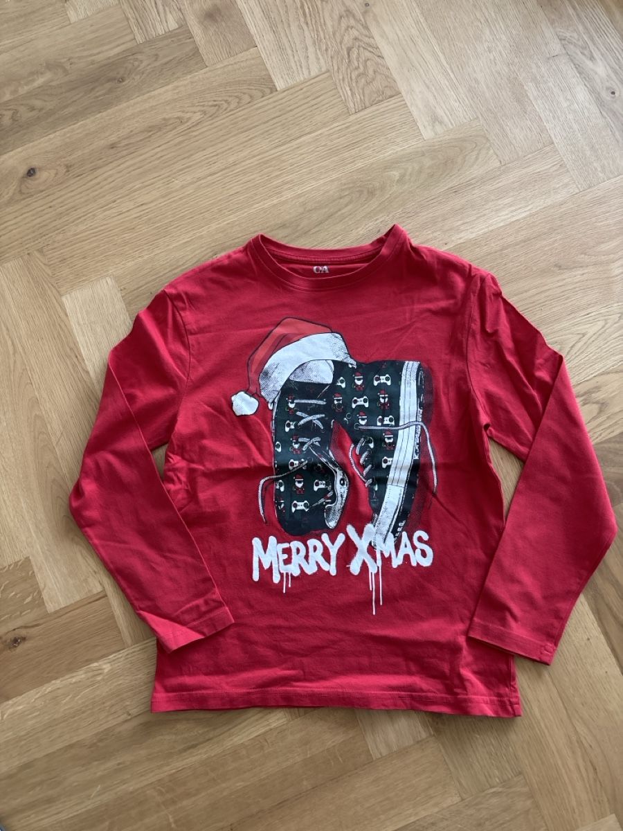 C&A Maglioni & Felpe: Pullover, Merry Christmas, Grösse 140 – Usato da Wohlen AG venduto da Michi761