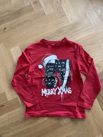 Pullover, Merry Christmas, Grösse 140