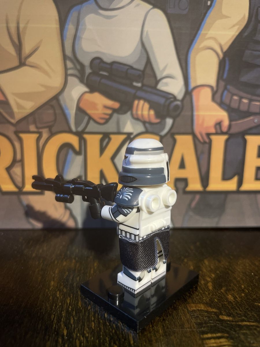 Star Wars Statuette: Star Wars Airborne Wolfpack Clone Trooper Figur Lego-Komp. – Nuovo (secondo la descrizione) da Zufikon venduto da BrickSales 1