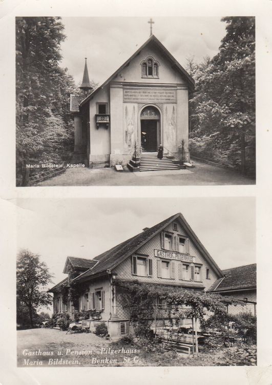 Benken SG Maria Bildstein mit Gasthaus PILGERHAUS Kaufen auf Ricardo