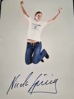Nicola Spirig - Autogramm auf Foto