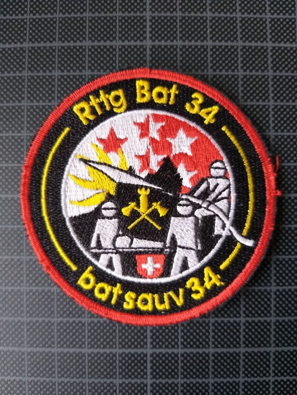 Placchette & Badge: Verbandsabzeichen Rttg Bat 34 – Usato da Bauma venduto da SwissMilitaria