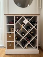 Weinregal / Weinschrank im Landhausstil, Vintage Look!