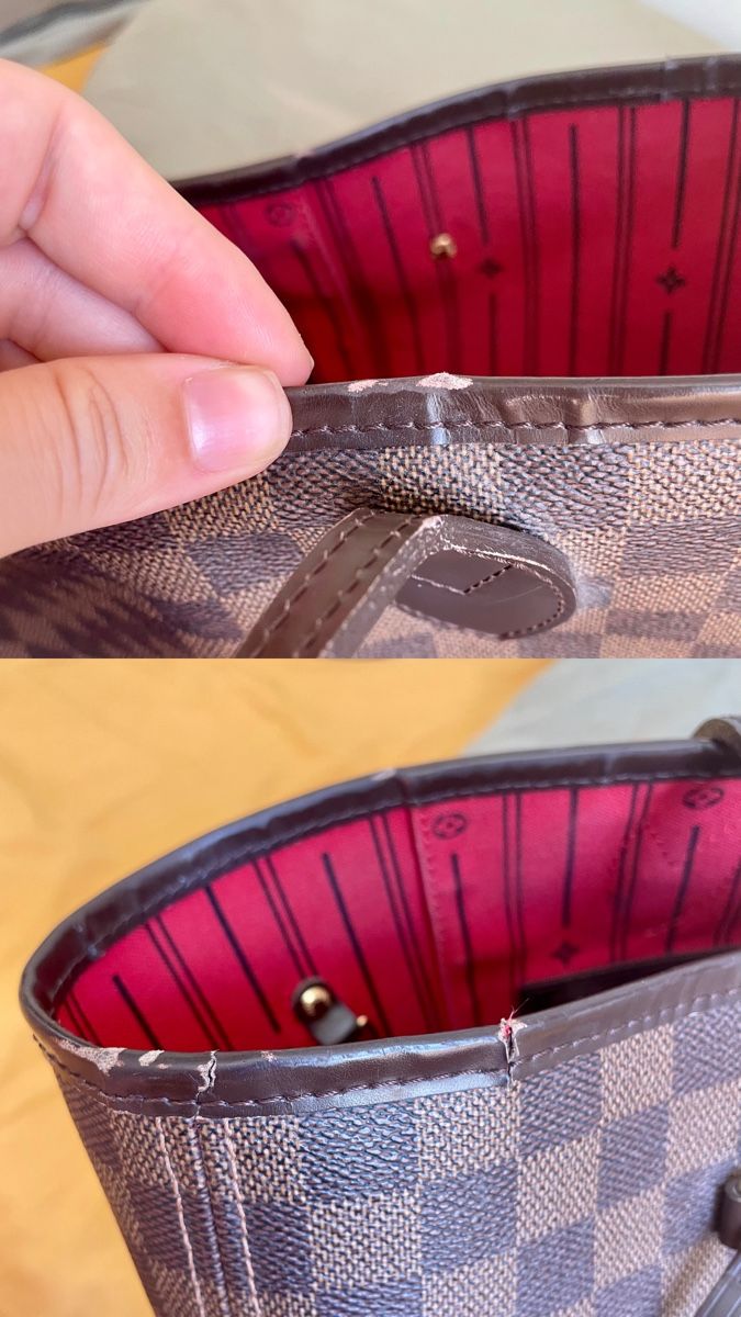 Louis Vuitton Borse: Louis Vuitton Neverfull GM Damier, NP 1820.-, gebraucht – Usato da Zürich venduto da Carlajimena 9