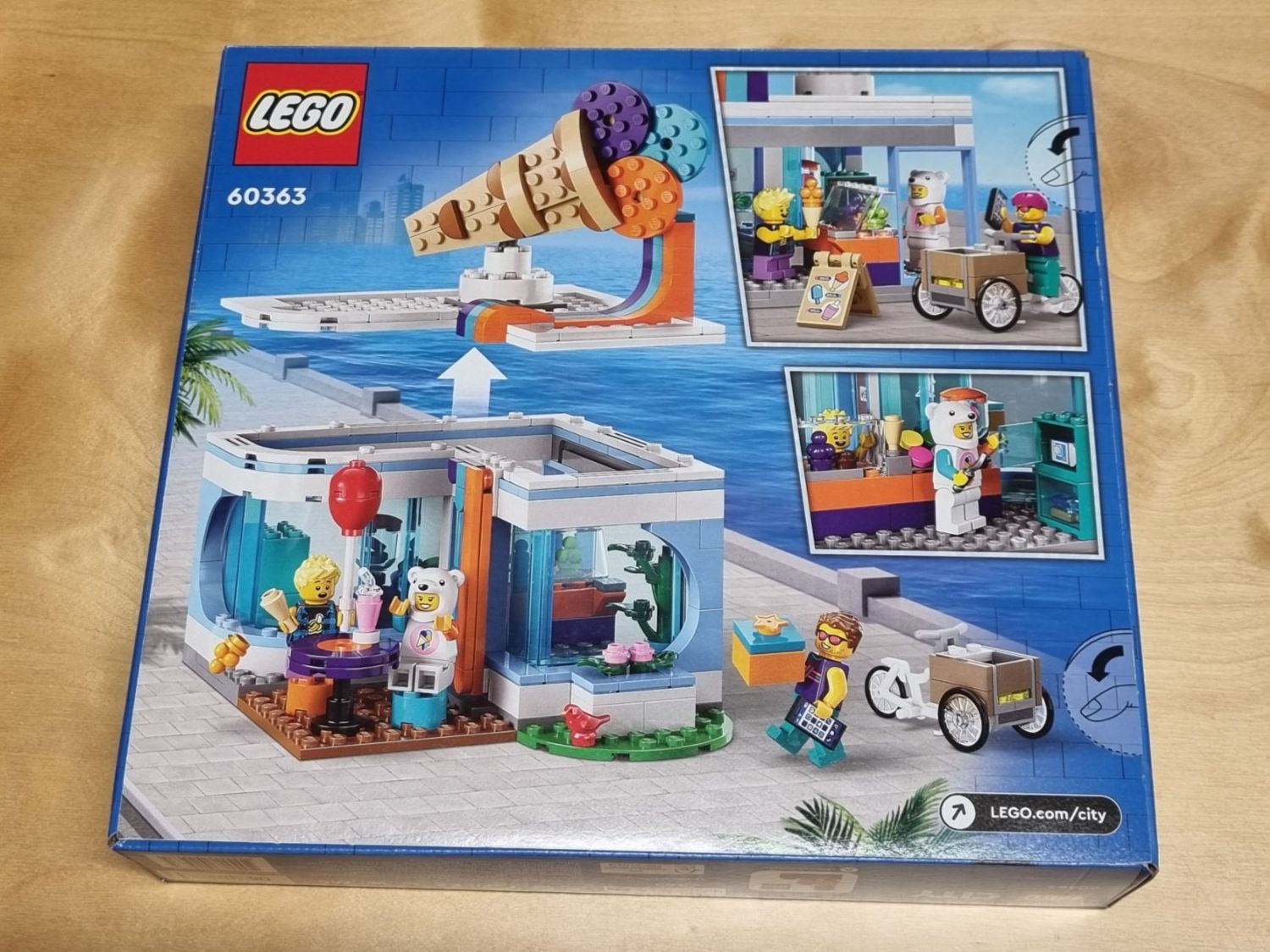 Lego Kit di costruzioni: LEGO City 60363 Ice-Cream Shop – Nuovo e nell'imballaggio originale da Basadingen venduto da NekoBricks 3