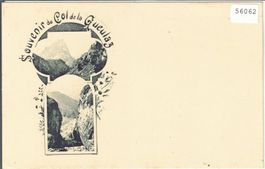Souvenir du Col de la Gueulaz