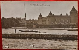 Morges _ le Château 1913 belebt