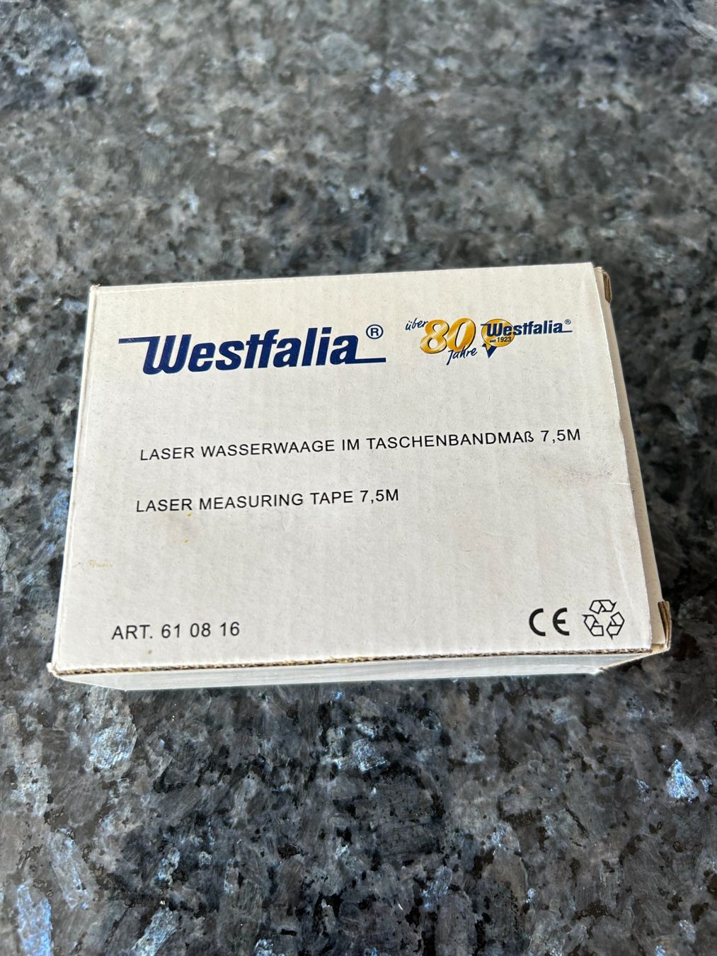 Misurare: Westfalia Laser-Distanzmesser. – Nuovo e nell'imballaggio originale da Root venduto da Mpcshop 3
