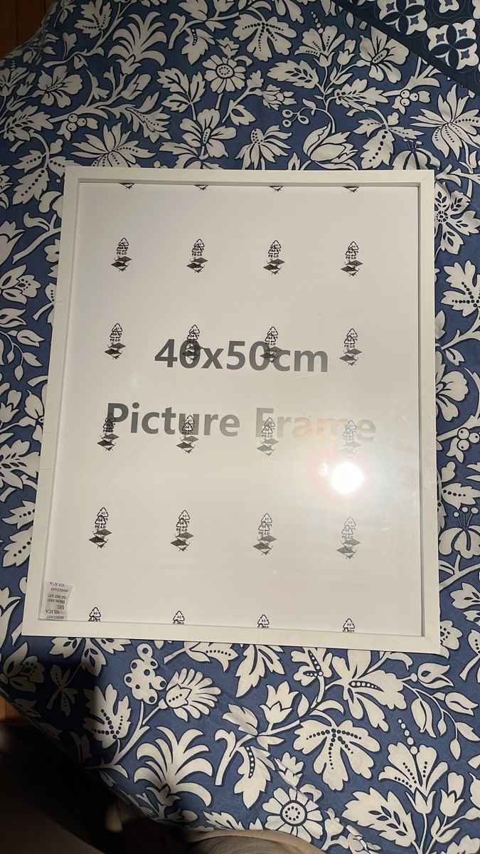 Cornici: White Picture Frame 40x50 cml – Nuovo e nell'imballaggio originale da Zürich venduto da lor_v6pq