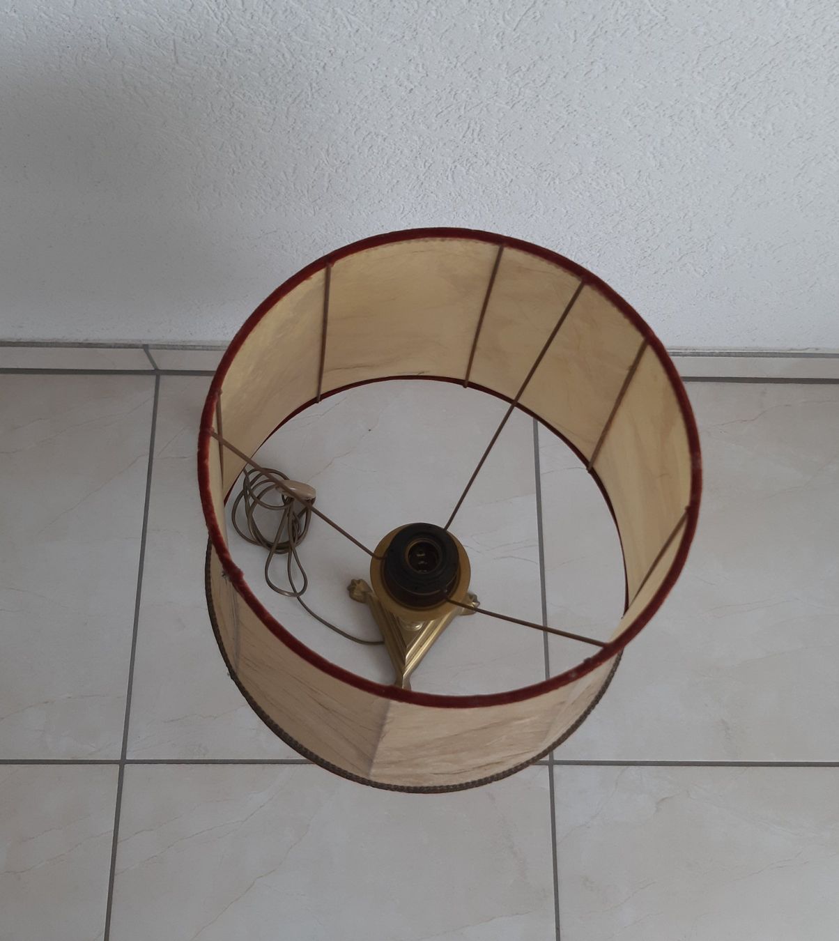 Lampen: Tischlampe Tisch Lampe Antik Kurios Messing – Gebraucht aus Birr von schwegi4 5