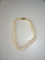 Süsswasserperlenkette weiss