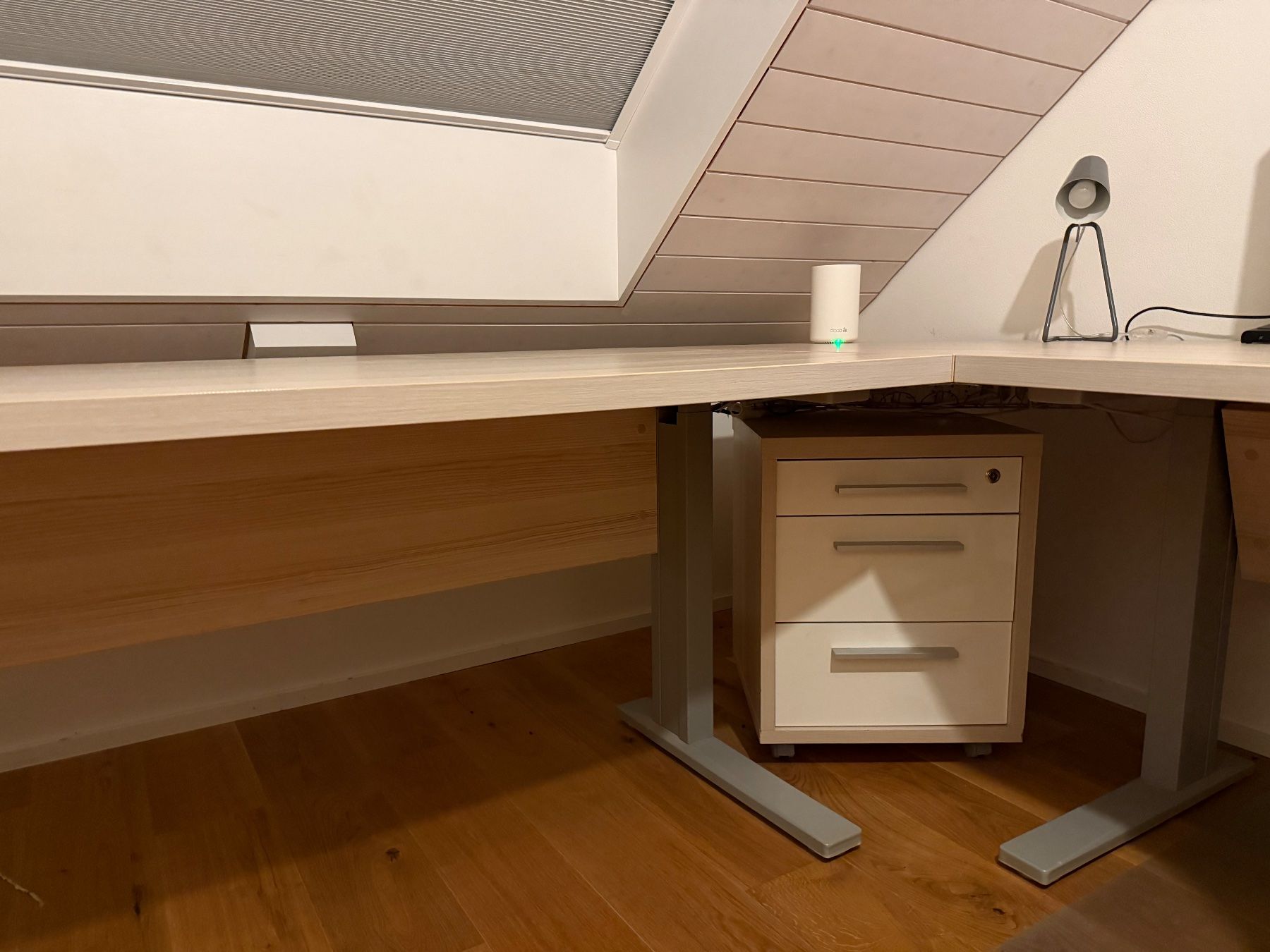 Scrivanie: Eck-Bürotisch Holz – Usato da Matzingen venduto da snahnielk 3