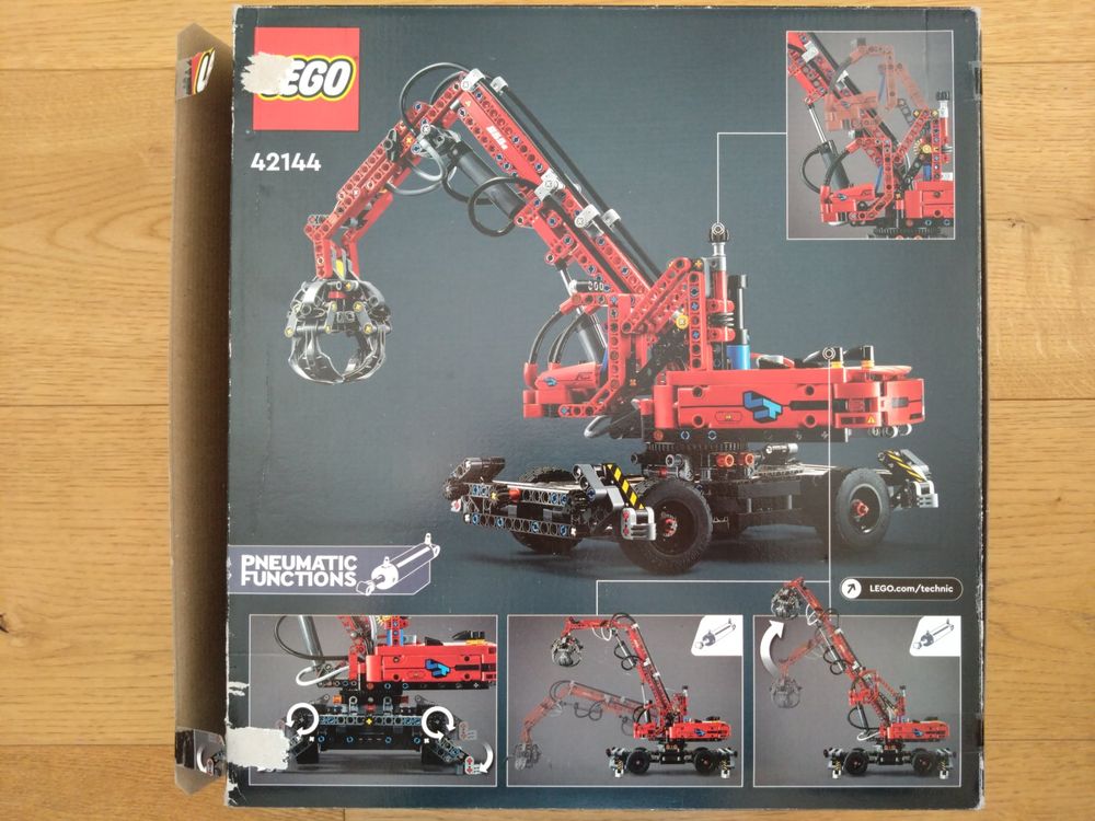 Lego Technic 42144 Material Handler / Kran / Bagger/ NEU+OVP (Neu und ...