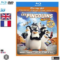 Les Pingouins de Madagascar (2014) - Blu-ray 3D + Blu-ray