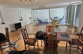Antike Eiche-Essgruppe  Tisch ausziehbar + 6 Stühle