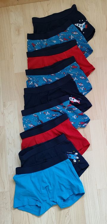 C&A Sous-vêtements: Set Boxershorts Weltall Gr. 110/116 – D'occasion à Seon par Mandes1