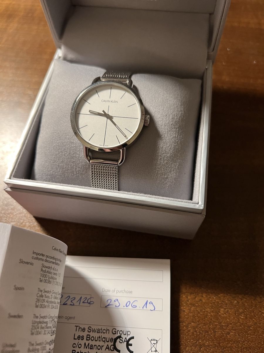 Calvin Klein Orologi: CALVIN KLEIN Uhr Quartz mit Zubehör – Usato da Zürich venduto da car_x52z 2