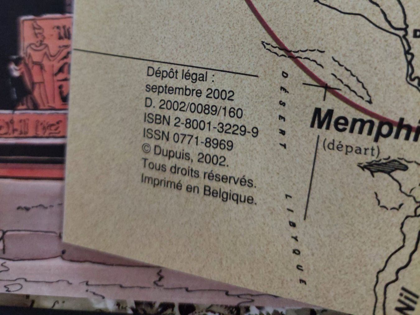 Comics: Papyrus T,25 Le Pharaon Fou EO 2002 TBE – Gebraucht aus Genève von Blu_BD 2