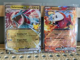 Pokémon 30th Salamence ex Fuecoco ex 2 Cards ab 1 CHF 
